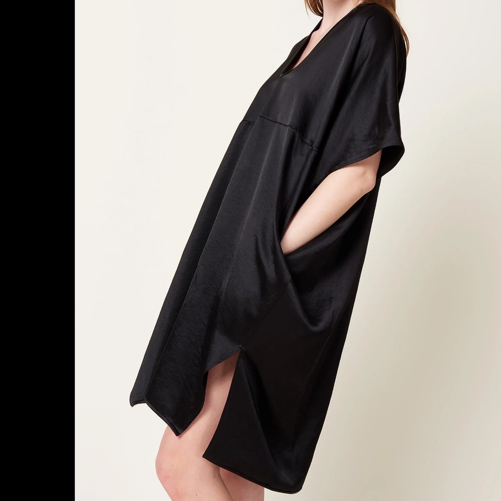 Zero + Maria Cornejo Elie Dress in Black | Size 2 | NWT